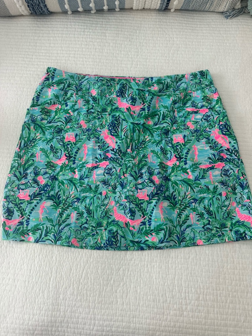Lilly Pulitzer Luxletic Monica Golf Skort UPF 50+ Size 16